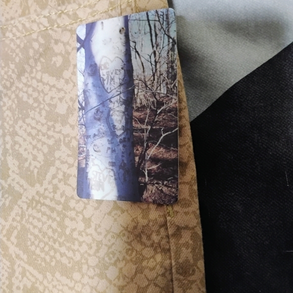 BDG Tan Ankle Snake Print Pants NWT - Picture 4 of 8